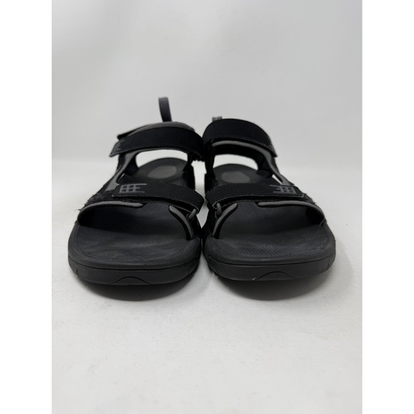 Teva Sandals Mens Size 9.5 Black Outdoor Adjustable Strap Walking 4289 - Picture 2 of 7